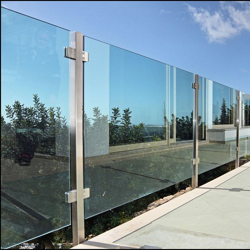 toughened glass railing