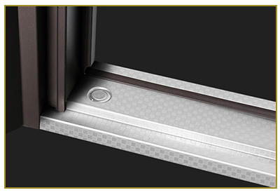 DOUBLE-LAYER THICK STAINLESS STEEL DOOR SILL
