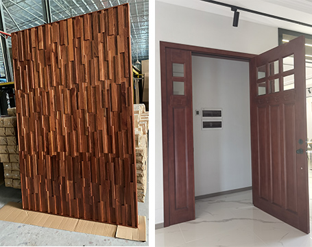 ¿Qué material es el mejor para la puerta de madera?