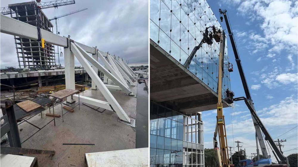 Hihaus Bolivia Curtain Wall Project Hihaus Bolivia Curtain Wall Project