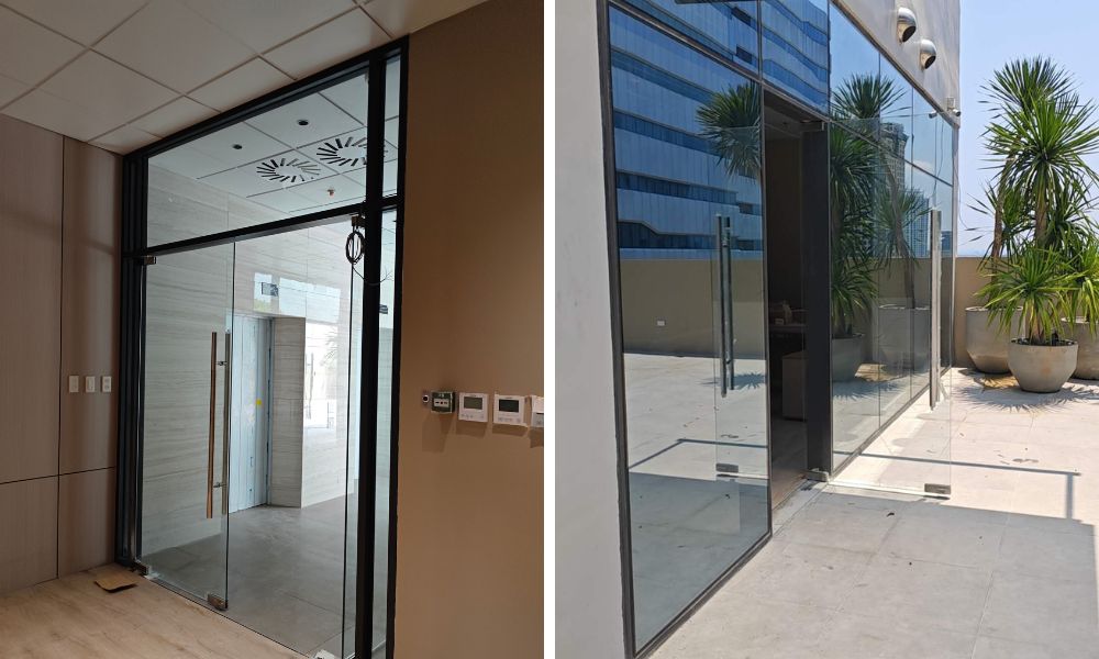Floor Spring Glass Door Floor Spring Glass Door